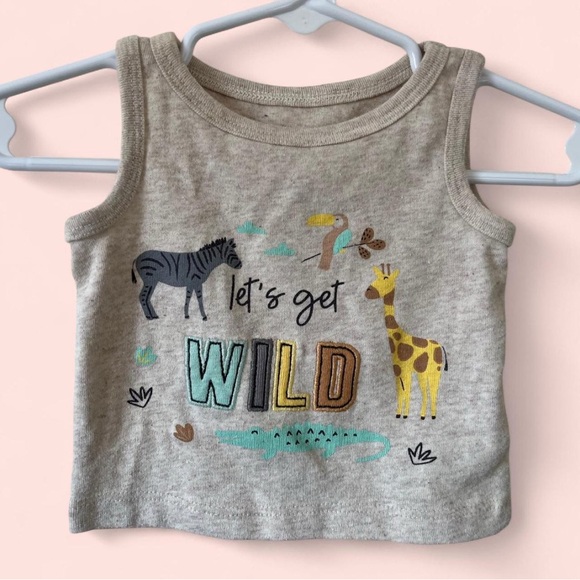 0-3 Months Infant Baby Boy Girl Unisex Koala Baby Nature Themed Tank Top Casual - Picture 1 of 8